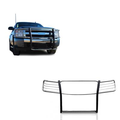 Black Horse Off Road - Black Horse 17A035700A2MSS SS Grille Guard for 07-13 Chevy Silverado 1500