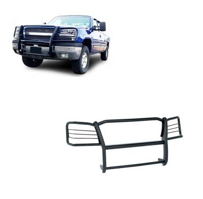 Black Horse Off Road - Black Horse 17GT25MA Black Grille Guard for Silverado 1500 HD Classic