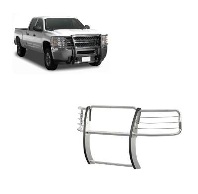 Black Horse Off Road - Black Horse 17GT27MSS SS Grille Guard for 14-18 Chevrolet Silverado 1500