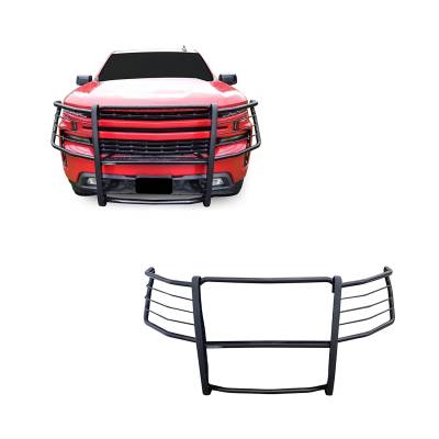 Black Horse Off Road - Black Horse 17GT29MA Black Grille Guard for 19-22 Silverado 1500/LTD