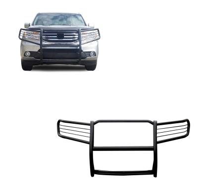Black Horse Off Road - Black Horse 17H151400MA Black Grille Guard for 09-15 Honda Pilot