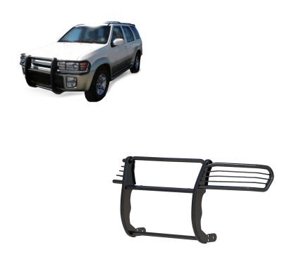 Black Horse Off Road - Black Horse 17NE23MA Black Grille Guard for QX4/Pathfinder