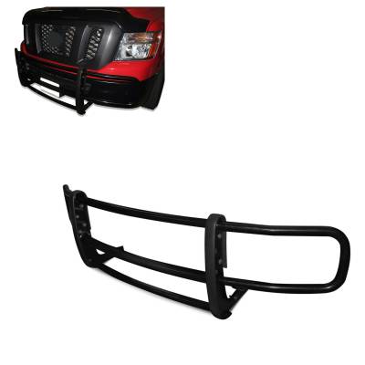 Black Horse Off Road - Black Horse 17NINVMA Spartan Black Grille Guard for NV1500/2500/3500