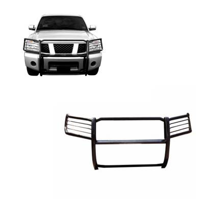 Black Horse Off Road - Black Horse 17NR26MA Black Grille Guard for Nissan Armada & Titan