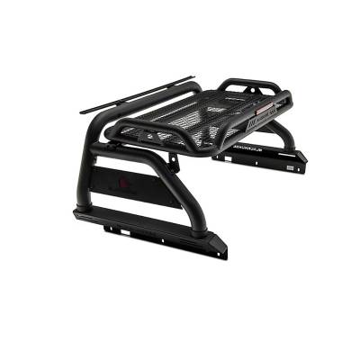 Black Horse Off Road - Black Horse ATR22 Atlas Black Roll Bar for 22-24 Nissan Frontier