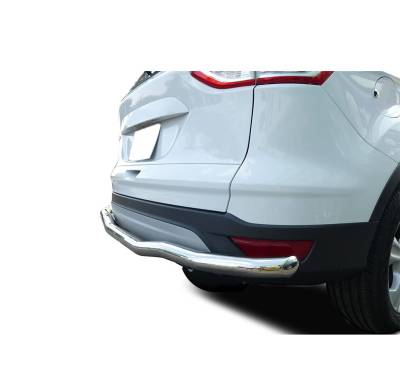 Black Horse Off Road - Black Horse 8D048818SS Stainless Steel Rear Bumper Guard for 13-19 Ford Escape