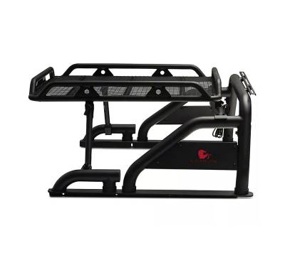 Black Horse Off Road - Black Horse WRB-001BK Black Warrior Roll Bar for RAM F150 Silverado/Sierra