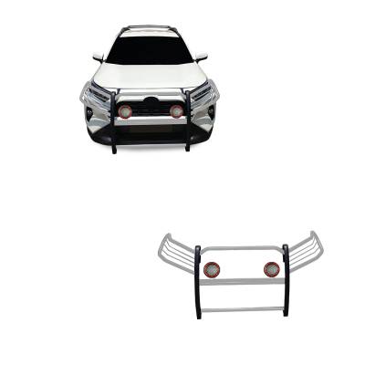 Black Horse Off Road - Black Horse 17A093904MSS-PLFR SS Grille Guard w/LED for 19-24 Toyota RAV4
