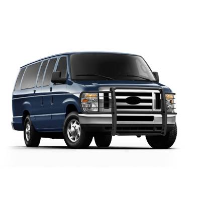 Black Horse Off Road - Black Horse 17FO35MA Black Grille Guard for 15-25 Ford E350/E450