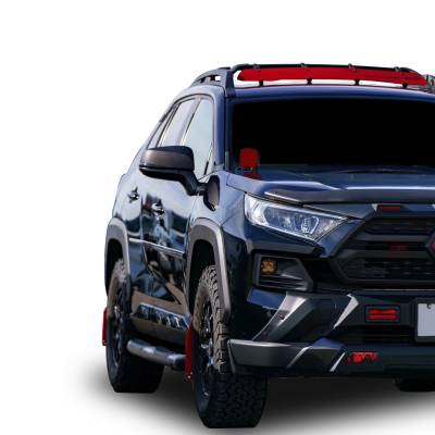 Black Horse Off Road - Black Horse 9B93904A Black 3" Side Steps for Toyota RAV4/Venza