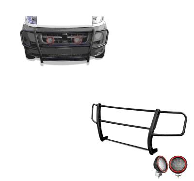 Black Horse Off Road - Black Horse 17DOPRMA-PLFR Spartan Grille Guard LED for Promaster 1500/2500/3500