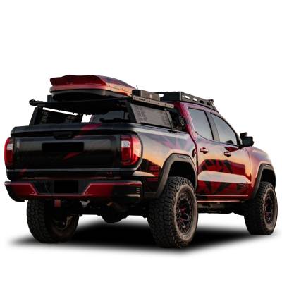 Black Horse Off Road - Black Horse BHODRB12 ABS Plastic Rooftop Cargo Carrier 12 Cubic Feet 31"x57"x13"