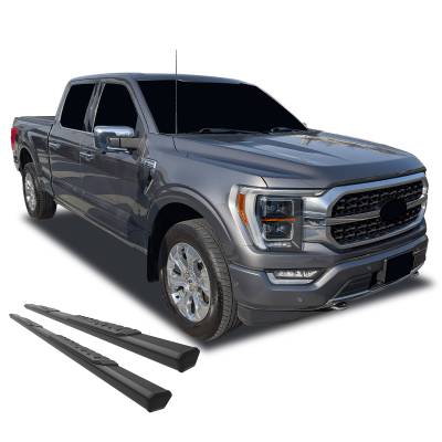 Black Horse Off Road - Black Horse E1191 Epic Running Boards for 15-25 Ford F150/250/350/450/550