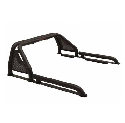 Black Horse Off Road - Black Horse GLRB-05B Roll Bar Ladder Rack Black for 05-21 Nissan Frontier