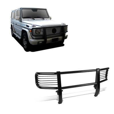 Black Horse Off Road - Black Horse PGBZA008A Grille Guard Black for Mercedes G55 AMG/G500