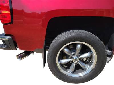 Black Horse Off Road - Black Horse MT-RR01SS Muffler Tip SS All Cars Trucks SUVs 3"In 4"Out 10"L