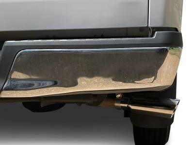 Black Horse Off Road - Black Horse MT-RR03SS Muffler Tip-Stainless Steel-Universal