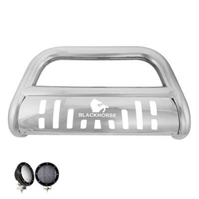 Black Horse Off Road - Black Horse Off Road CBS-JEB4001SP-PLFB Bull Bar Kit