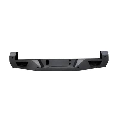 Black Horse Off Road - Black Horse ARB-TU14 Armour Super HD Black Rear Bumper for 14-21 Toyota Tundra
