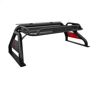Black Horse Off Road - Black Horse ATRB-NIFRB Atlas Black Roll Bar for 05-21 Nissan Frontier