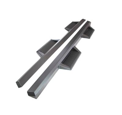 Black Horse Off Road - Black Horse IM-FOF1CC Impact HD Drop Side Steps Black 15-24 Ford F150 SuperCrew