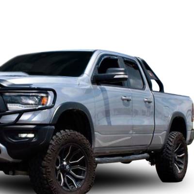 Black Horse Off Road - Black Horse RB002BK Classic Black Roll Bar for RAM 1500/1500 Steel