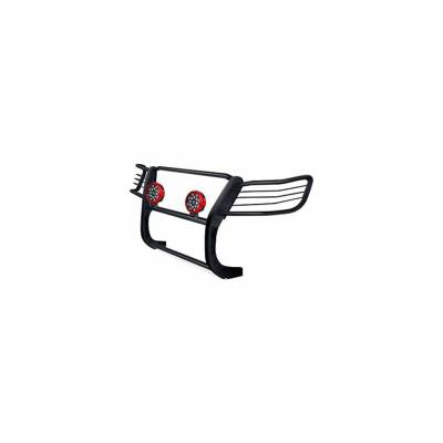 Black Horse Off Road - Black Horse 17TL26MA-PLR Black Grille Guard w/LED for 01-07 Toyota Highlander