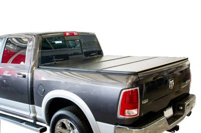 Black Horse Off Road - Black Horse HTF-DO20 Hard Tonneau Cover Black for 15-18 RAM 2500/3500 6.5' Bed