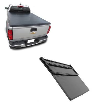 Black Horse Off Road - Black Horse PRS-GM32 Tonneau Cover Black for 15-24 Canyon & Colorado