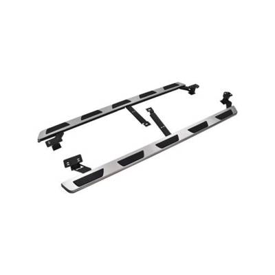 Black Horse Off Road - Black Horse RAUQ7-16 Aluminum Running Boards for 16-19 Audi Q7