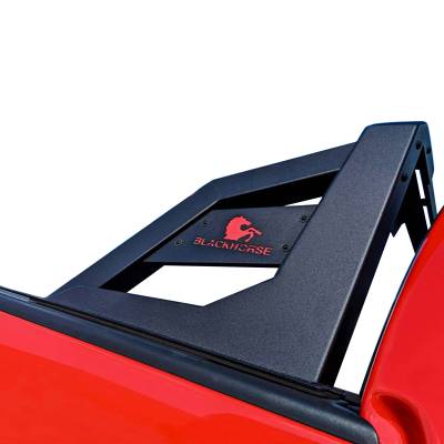 Black Horse Off Road - Black Horse RB-AR1B Armour Roll Bar 40" LED Matte Black for F150/Ram/Tundra