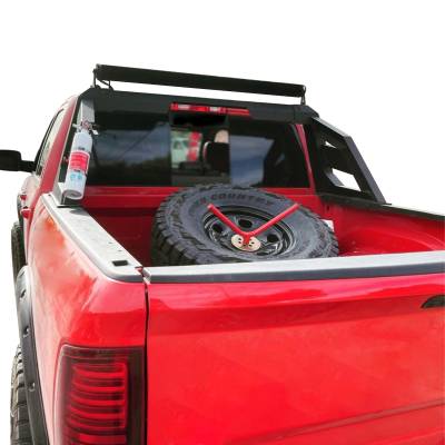 Black Horse Off Road - Black Horse RB-AR1B-KIT Armour Roll Bar 40" LED Blk F150/Tundra/Ram