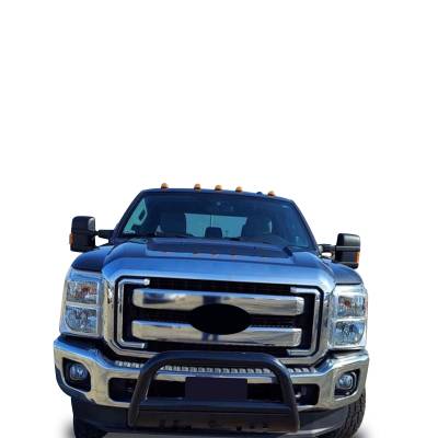 Black Horse Off Road - Black Horse BB045211A-SP Black Bull Bar for 11-16 F250/F350/F450/550 SD