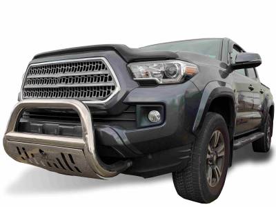Black Horse Off Road - Black Horse BB096410-SP Stainless Steel Bull Bar for 16-23 Toyota Tacoma
