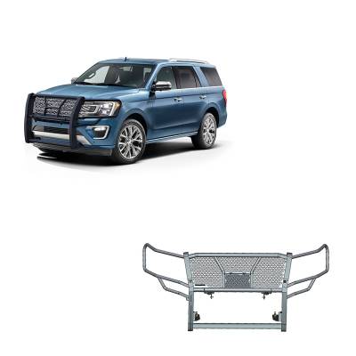 Black Horse Off Road - Black Horse Off Road RU-FOEX18-B Rugged Heavy Duty Grille Guard