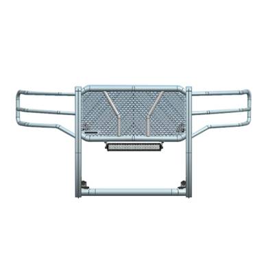 Black Horse Off Road - Black Horse RU-GMSI15-B-K1 HD Grille Guard w/20" LED for Sierra 2500HD/3500HD