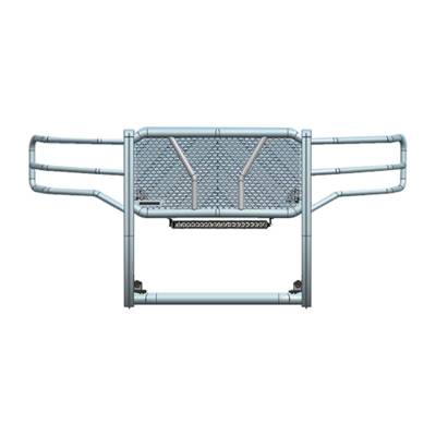 Black Horse Off Road - Black Horse RU-GMSI15-B-K2 HD Grille Guard Black for Sierra 2500HD/3500