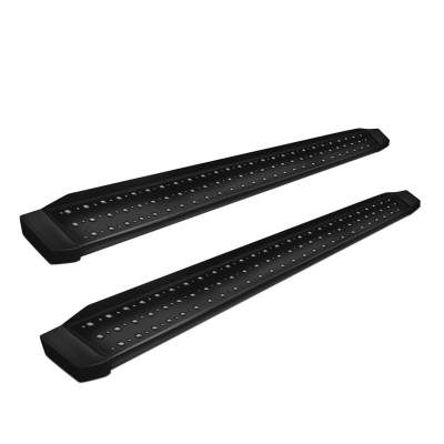 Black Horse Off Road - Black Horse SP-F178 Black Spartan Running Boards 19-23 Ford Ranger SuperCrew Cab