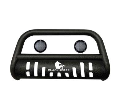 Black Horse Off Road - Black Horse Off Road CBT-A172SP-PLFB Bull Bar-T Kit