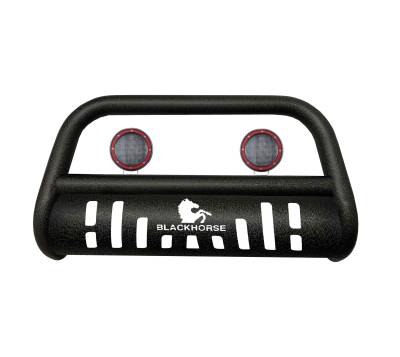 Black Horse Off Road - Black Horse Off Road CBT-B201SP-PLFR Bull Bar-T Kit