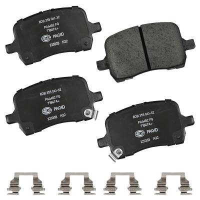 HELLA Brakes - HELLA 355041321 Pagid Disc Brake Pad Set
