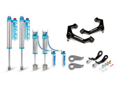 Cognito Motorsports Truck - Cognito 510-P0933 3" Leveling Kit w/King Resi-Shocks for 11-19 GM 2500HD/3500