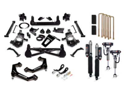 Cognito Motorsports Truck - Cognito 210-P1183 7" Lift Kit w/Elka Reservoir Shocks for 20-25 GM 2500HD/3500HD