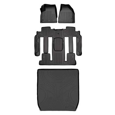SMARTLINER - SMARTLINER SA0043/B0326/D0043 Front/Rear BLACK Floor Liners Buick Enclave