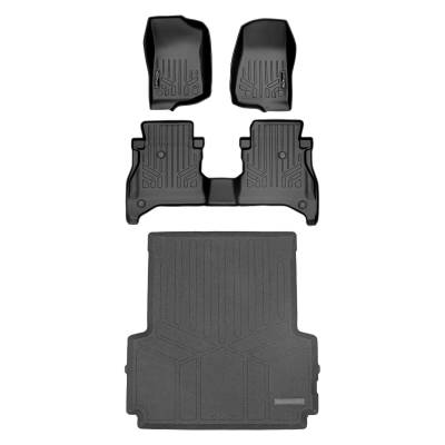 SMARTLINER - SMARTLINER SA0316/B0479/K0459 Front/Rear BLACK Floor Liners for Gladiator JT