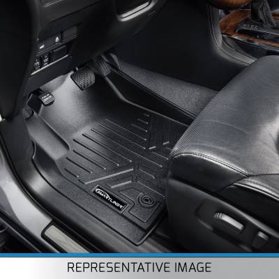 SMARTLINER - Smartliner SA2015 Gray Front Floor Liners for GM Truck/SUV