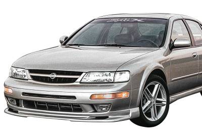 Stillen - Stillen 108211 Front Lip Spoiler Unpainted for 97-99 Nissan Maxima