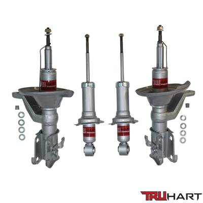 TruHart - TruHart TH-H511 Sport Shocks for 02-04 Acura RSX 01-05 Honda Civic