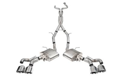 Corsa Performance - Corsa Perf 21320 3" Xtreme Valved Cat-Back Exhaust System for 22-25 CT5