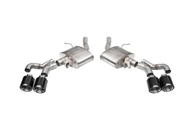 Corsa Performance - Corsa Perf. 21322CF 3" Sport Valved Axle-Back Exhaust System for 22-26 CT5